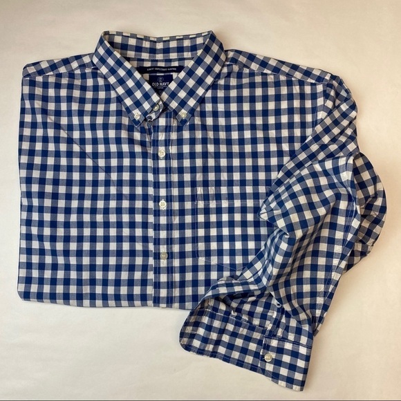 OLD NAVY XXL Slim Fit CASUAL BUTTON DOWN - Picture 3 of 4